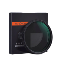 【K&F Concept】可調式減光鏡 67mm Nano-X ND8-ND128 防水抗污 日本AGC鏡片(KF01.1327)