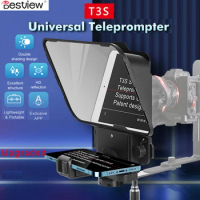 Bestview T3S Teleprompter T3 T2 Phone Camera Recording Portable Teleprompter HD Video Recording Interview Support APP Control