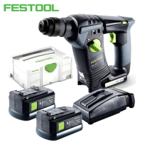 FESTOOL BHC 18 Cordless Brushless Rotary Hammer Drill Combo Kit Impact Concrete High Power Lithium Battery Rechargeable Hammer