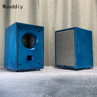 Wooddiy 4/5 Inch Full Range One Pair Classic Empty Speaker Cabinet Wood Bookshelf Opend Baffle Acoustic Box