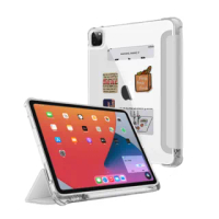 【Mass】iPad Pro 2021 / 2020 11 吋 附帶筆槽 無印風透明保護套