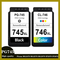 PG745 CL746 PG-745 CL-746 Replacement Ink Cartridge for Canon Pixma MG2470 MG2570 MG2570S MG2970 MG3070 MG3077 TR4570 Printer