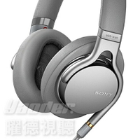 【送皮質收納袋】SONY MDR-1AM2 銀色 高音質輕巧耳罩式耳機 4.4mm平衡傳輸
