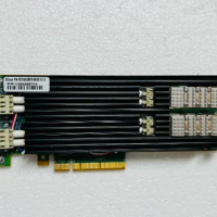 For Silicon PE210G2BPI9-SR-SD dual optical port 10 Gigabit pass network card Intel 82599ES