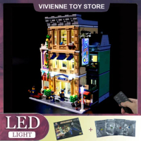 RC DIY LED Light Kit For LEGO 10278 Police Station Building Block Set（Only LED Light,Without Blocks 