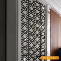 Acrylic Hollow Flower Mirror Sticker Cabinet Ceiling Wall Decoration Self Adhesive DIY Decals For Living Room Bedroom Home Decor
