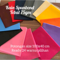 Kain Spunbond Buket 75gsm size potongan 100x40 cm