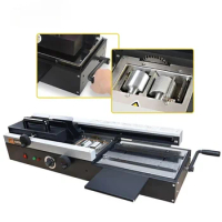 1200W Commercial manual Automatic binding machine Wireless electric heating files books hot melt adhesive binding machine
