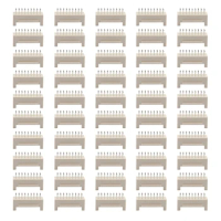 50Pcs Miner Connector 2X9P Male Socket Straight Pin Double Row Buckle For Asic Miner Antminer S9 S9J S9K L3+ Z9mini Z11
