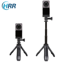 ไม้เซลฟี่แบบขยายได้สำหรับ DJI ACTION 2,Vlog แบบพกพา Selife Stick ขาตั้งกล้องสำหรับ DJI OSMO Action 2