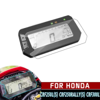 FOR HONDA CRF300L CRF 300L GROM CRF250 RALLY(S) 2021- Motorcycle Instrument Film Scratch Cluster Screen Dashboard Protection
