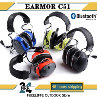 Bluetooth C51 EARMOR electronic noise-cancelling headset military airsoft shooting earmuffs hearing protection headset