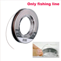Hot Professional Fishing Line Steel Cored Wire Inside Max Drag 40kg Braided Multifilament PE 100M