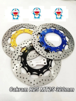 DR Disc Cakram Depan tapak lebar 320mm Yamaha R25 MT25 with breke