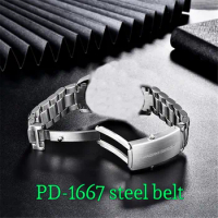2023 PAGANI DESIGN PD1667 007 Watches Men Original Stainless Steel Watch Strap Silicone Strap 20mm