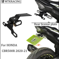 MTKRACING For HONDA CBR500R CBR 500R CBR500 R Tail Tidy Fender Rear Support License Plate Frame Rear Card 2020-2022