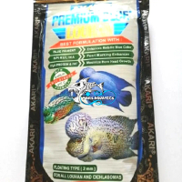 Pelet Ikan Akari Premium Blue Louhan 100gr 2mm Pelet Ikan Louhan