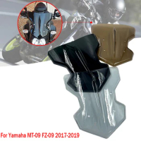Windshield Windscreen For Yamaha MT-09 FZ-09 MT09 FZ09 2017 2018 2019 Motorcycle Accessories Wind Deflector MT 09 FZ 09