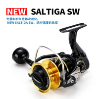 New Madmouse Japan Made Saltiga SW4000XG SW6000HG SW10000HG Spinning Jigging Reel Spinning reel 12BB Alloy reel 35kgs drag power