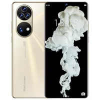 New wholesale P50 Pro Smartphone 7.3 inch big Full Screen Face ID Cell Phone 16GB+1TB 4G/5G Dual Sim Unlocked Mobile Phones