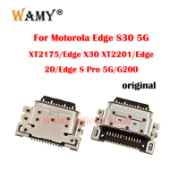 2-100Pcs USB Charger Connector Charging Dock Port For Motorola Moto Edge S30 5G XT2175/Edge X30 XT2201/Edge 20/Edge Pro 5G/G200