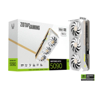 【ZOTAC 索泰】組合★白色 GAMING GeForce RTX 5090 SOLID OC White Edition 顯示卡+850W+B850 (1-3)