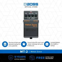 BOSS Stompbox MT-2 Metal Zone Pedal Efek Gitar Distortion
