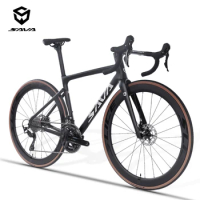 SAVA full Carbon Fiber Road Bike R16-7120 Road Bicycle Race Bike 24Speed Carbon Wheels + Carbon Handlebar with SHIMAN0 105 R7120
