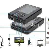 From VCR Tapes Hi8 Camcorder TV Box and Gaming Systems Video Capture Box with Microphone, VHS To Digital DVD Converter
