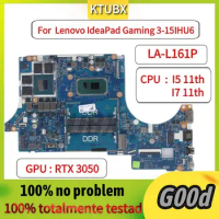 LA-L161P.For IdeaPad Gaming 3-15IHU6 Laptop Motherboard.With CPU I5 I7 11th Gen.RTX3050 GPU. 100% Fully Tested
