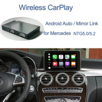Wireless CarPlay for Mercedes Benz C-Class W205 &amp; GLC class 2015-2018, with Android Auto Mirror Link AirPlay Car Play Functions