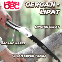 Gergaji Kayu | Gergaji Lipat Portabel Folding Wood Hand Saw SK5 - Black
