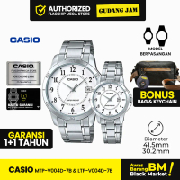 Jam Tangan Casio Couple MTP V004D 7BUDF & LTP V004D 7BUDF Dealer Casio Official Store Woman Man Watc