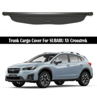 Trunk Cargo Cover For SUBARU XV Crosstrek 2018-2024 Security Shield Rear Luggage Curtain Partition Privacy Car Accessories