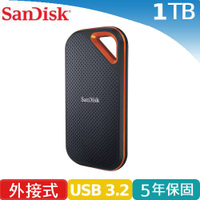 【現折$50 最高回饋3000點】 SanDisk E81 1TB 行動固態硬碟