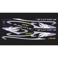 STRIPING MIO AMORE BUNGA VIETNAM TRANSPARAN Motorcycle