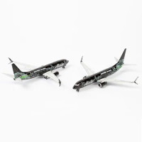 Diecast Scale 1/400 Alaska Airlines 737-800 N538AS Passenger Plane Static Alloy Aircraft Model Collection Gift Toy Display