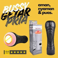 BUSSY VIBRATION FOR MAN / alat bantu getar pria lajang dewasa solusi memuaskan diri