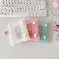 Y2K 3in ID Photo Pemegang Kad Foto Korea PVC Card Cover Decoration Pelindung Paparan Kad Idola Loose
