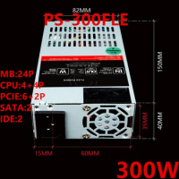 New Original PSU For 1stplayer ITX FLEX NAS Small 1U A4 K39 S3 D01 RX560 GTX1650 GTX1050 Rated 300W Power Supply PS-300FLE