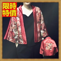 和服外套 和風女罩衫-復古寬鬆日式美女圖防曬小外套68af10【獨家進口】【米蘭精品】