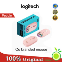 Logitech Pebble mouse, k380 wireless Bluetooth keyboard for PC/Mac/Android/IOS - UOOHA collaboration