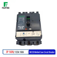 3P 160N 125A 160A MCCB Moulded Case Circuit Breaker NSX Type Air Switch Distribution Protection