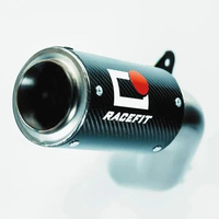 RACEFIT YAMAHA R6 EXHAUST CARBON