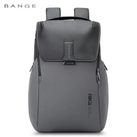 BANGE Men Backpack Anti theft Waterproof Laptop Bag 15.6 Inch Daily Work Business Backpack School anti-theft messenger sling