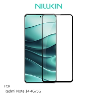 NILLKIN Redmi 紅米 Note 14 4G / Note 5G Amazing CP+PRO 防爆鋼化玻璃貼 9H 滿版 玻璃膜 鋼化膜 螢幕貼 保護貼