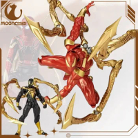 2024 Kaiyodo Iron Spiderman Action Figure Amazing Yamaguchi Spiderman Anime Figurine Pvc Statue Model Decora Toy Collection Gift