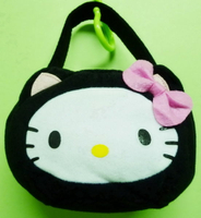 【震撼精品百貨】Hello Kitty 凱蒂貓 造型手提袋 黑貓  震撼日式精品百貨