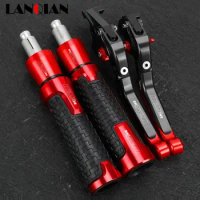 Motorcycle FOR HYOSUNG 1125CR 2009 Adjustable Accessories Brake Clutch Levers Handlebar Handle Grip Aluminum ends