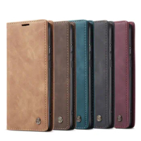 For Apple iPhone 8 Plus / 7 Plus / 6S Plus CaseMe Flip PU Leather Wallet Case Stand Cover Card Pockets Retro